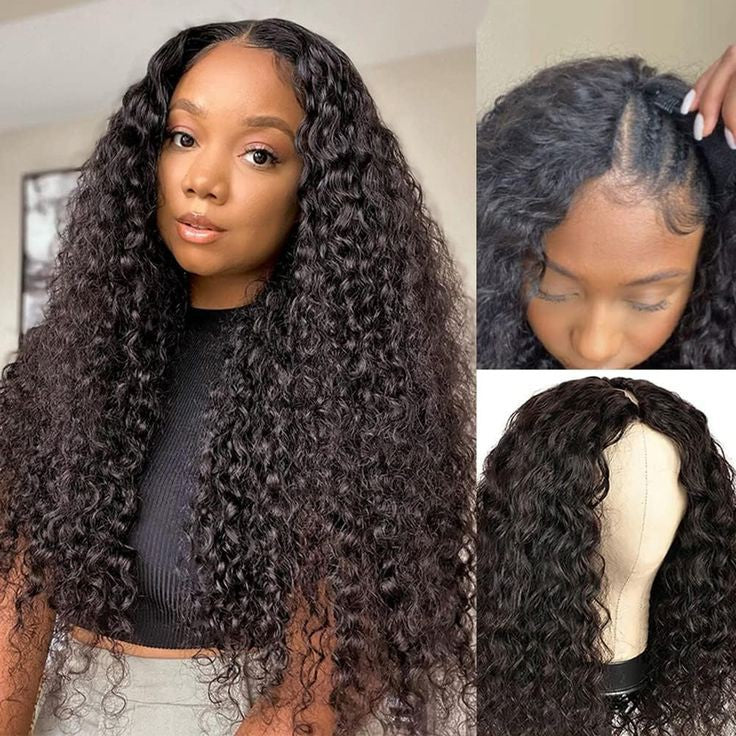 Tropical wavy Vpart wig 24”