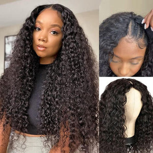 Tropical wavy Vpart wig 24”