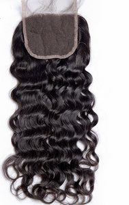 5x5 Exotic water wave lace closure 16"
