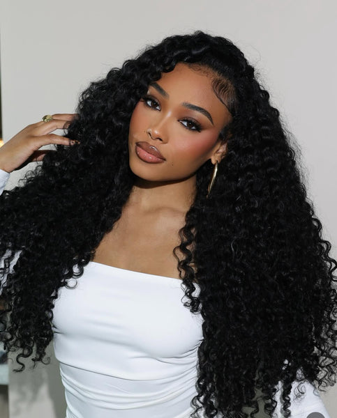 Raw Burmese curly bundles