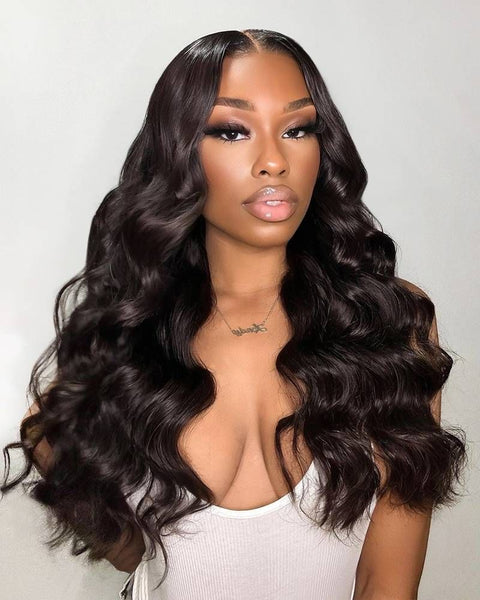 Peruvian loose wave Glue less 24” HD 5X5 unit