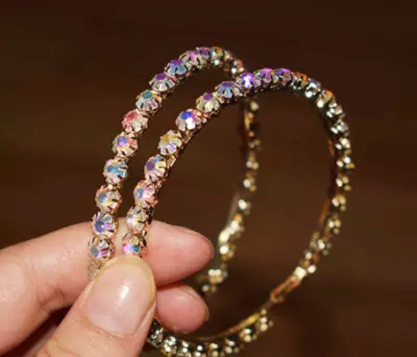 Mermaid glam hoops