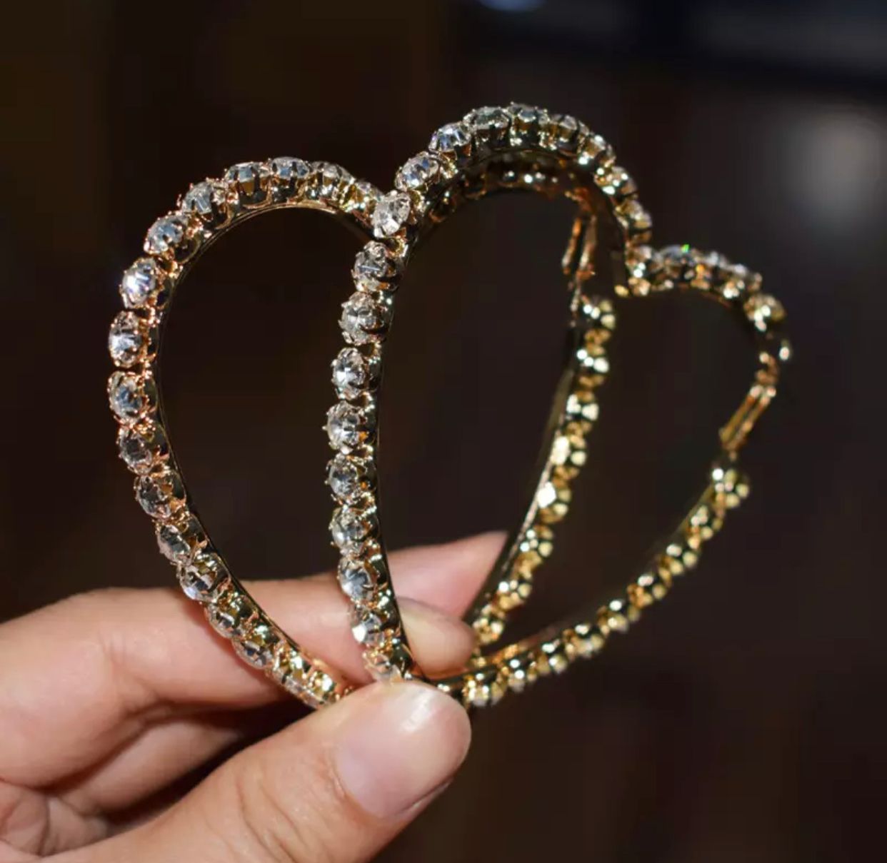 Heart Glam hoop