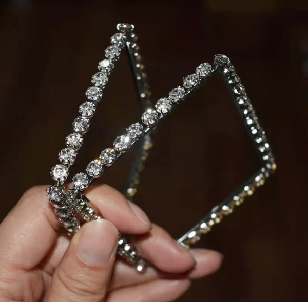 Glam Square hoop