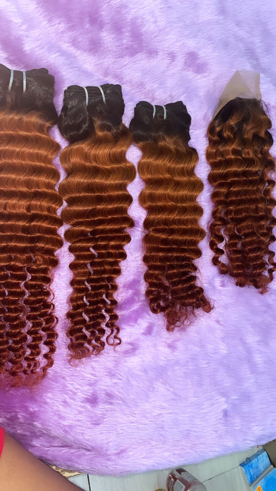 Ginger Exotic deep wave combination .Special Offer