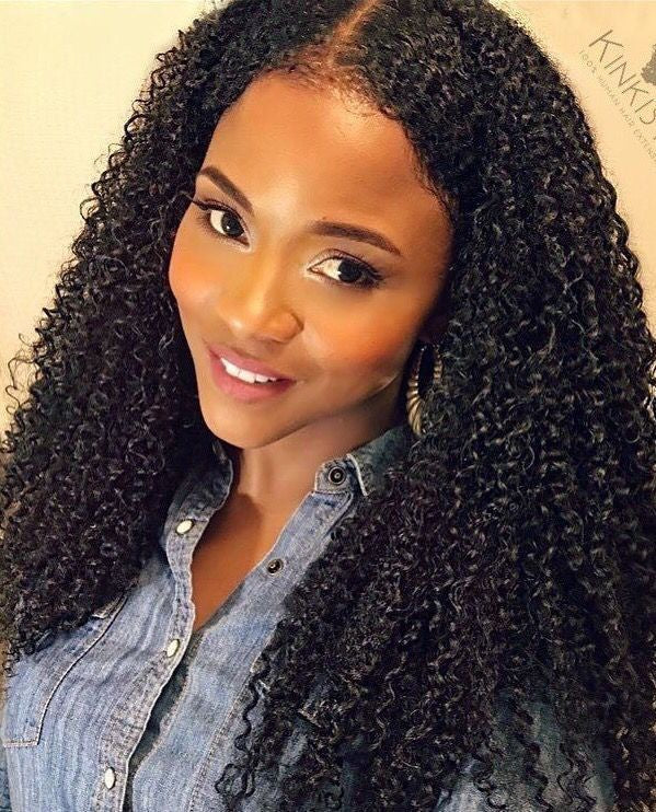 Exotic Kinky curly Clip ins